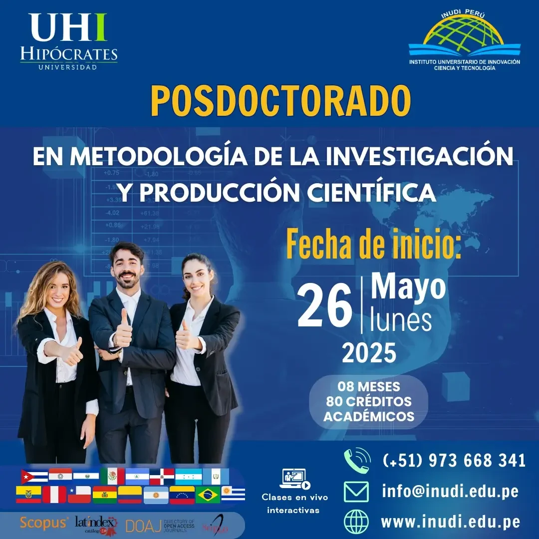 Afiche de la edición 2025 del posdoctorado